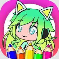 Игра Аниме раскраски для детей