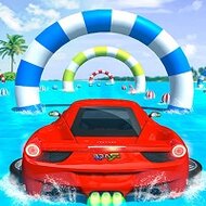 Игра Автомобильные трюки на воде