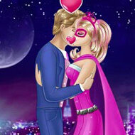 Игра Барби и Кен целуются