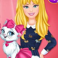 Игра Барби и кошка: модницы Игра Барби и кошка: модницы