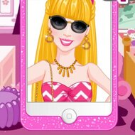 Игра Барби: макияж для селфи