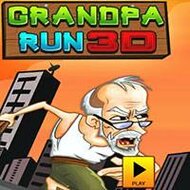 Игра Бегущий дед 3д Игра Бегущий дед 3д