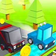 Игра Блочный гонщик Игра Блочный гонщик