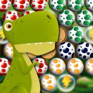 Игра Бубле шутер: динозавры
