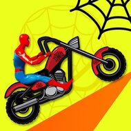 Игра Человек-паук: гонка на мотоцикле