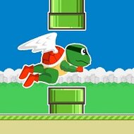 Игра Черепашки-ниндзя флаппи Игра Черепашки-ниндзя флаппи