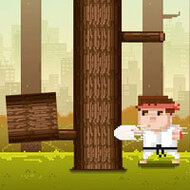 Игра Кликер: рубить дерево Игра Кликер: рубить дерево