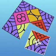 Игра Цветные головоломки Игра Цветные головоломки