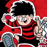 Игра Деннис и Гнашер: стрельба из рогатки Игра Деннис и Гнашер: стрельба из рогатки