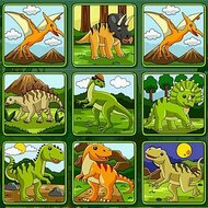 Игра Динозавры: тренировка памяти