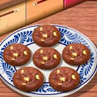 Игра Для девочек: Делаем шоколадное печенье
