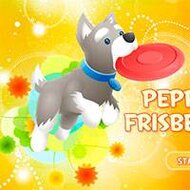Игра Фрисби в парке Игра Фрисби в парке