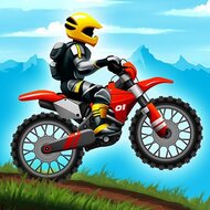 Игра Гонки в горах на мотоцикле