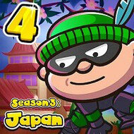 Игра Грабитель Боб 4: сезон 3 — Япония