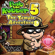 Игра Грабитель Боб 5: приключения в храме