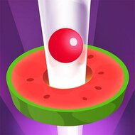 Игра Хеликс Джамп: фруктовые спирали