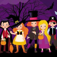Игра Хэллоуин: детские пазлы