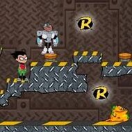 Игра Юные титаны: бродилка на двоих Игра Юные титаны: бродилка на двоих
