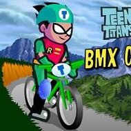 Игра Юные титаны: гонка BMX Игра Юные титаны: гонка BMX