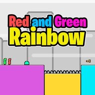 Игра Красный и Зеленый в мире радуги
