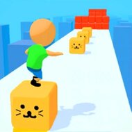 Игра Кубический серфер Игра Кубический серфер