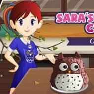 Игра Кухня Сары: Торт-сова Игра Кухня Сары: Торт-сова