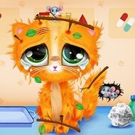 Игра Лечить кота Игра Лечить кота