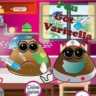 Игра Лечить Поу от ветрянки Игра Лечить Поу от ветрянки