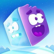 Игра Ледяные фиолетовые головы 3: супер скольжение