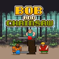 Игра Лесоруб с бензопилой Игра Лесоруб с бензопилой