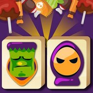 Игра Маджонг Хэллоуин Игра Маджонг Хэллоуин