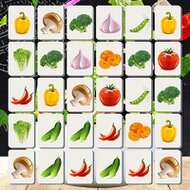 Игра Маджонг Коннект овощи