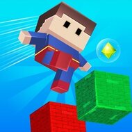 Игра Майнкрафт: прыжки Игра Майнкрафт: прыжки