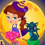 Игра Маленькая ведьма для девочек 7 лет Игра Маленькая ведьма для девочек 7 лет