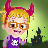 Игра Малышка Хейзел: Хеллоуин в замке