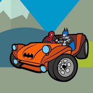 Игра Машины супергероев: раскраски