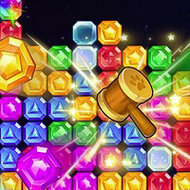 Игра Матч три: драгоценные камни Игра Матч три: драгоценные камни