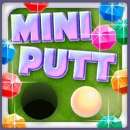 Игра Мини-гольф в саду Игра Мини-гольф в саду