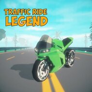 Игра Мотогонки по дороге с трафиком