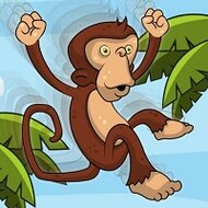 Игра Обезьянка из джунглей Игра Обезьянка из джунглей