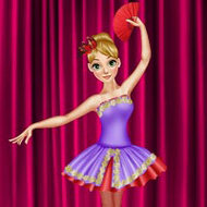 Игра Одевалка: Балерина