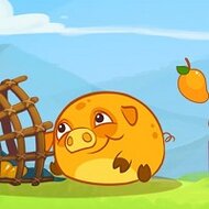Игра Охота свинки за манго Игра Охота свинки за манго