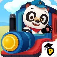 Игра Панда машинист поезда