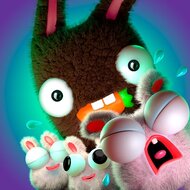 Игра Папа кролик: зомби ферма