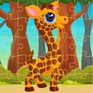 Игра Пазлы жирафы