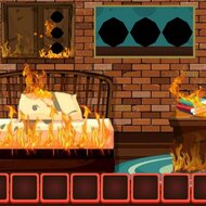 Игра Побег из горящего дома