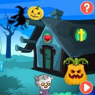 Игра Побег из леса на Хэллоуин: часть 2