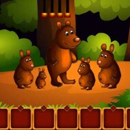 Игра Побег из медвежьей деревни