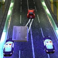Игра Побег от полиции на машине