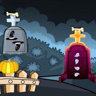 Игра Побег с кладбища на Хэллоуин